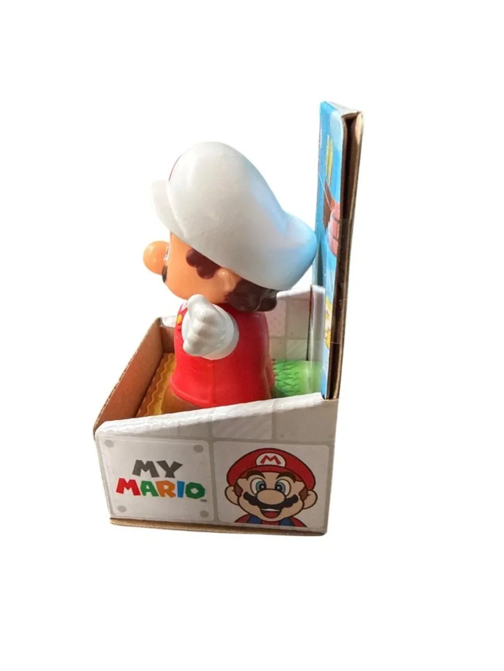 Fisher-Price Little People My Mario Fire Mario Figure NIB Rare Nintendo Toy